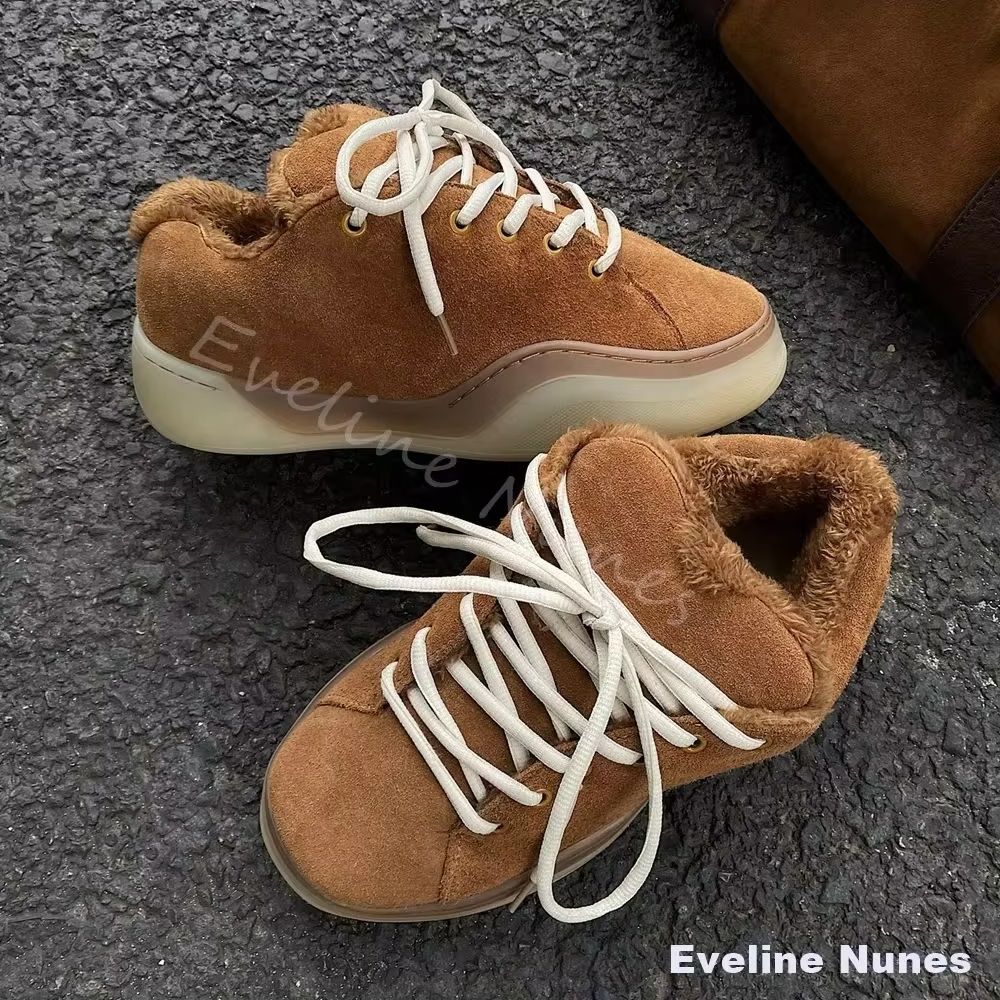 Women Fashion Online - Wintermode Lässige Flache Stiefeletten für Damen/Herren