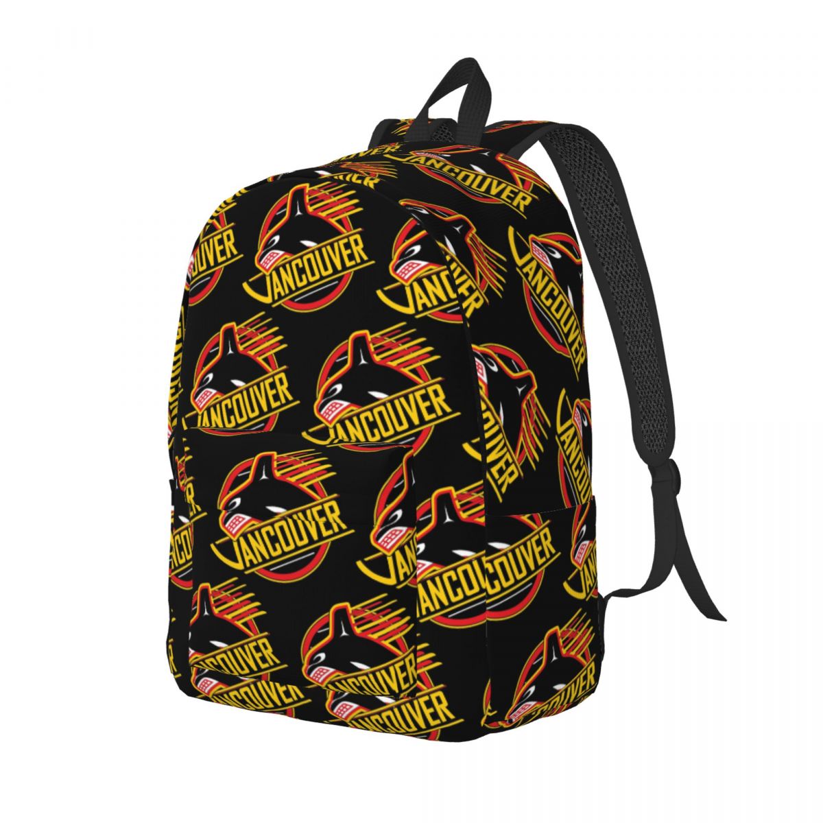 Women'S Fashion Vancouver - Seltener Vancouver Hockey Canucks Studentenrucksack, Schultasche,