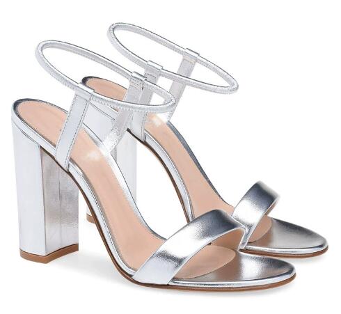 Women Fashion Online - Heiße Frauen Silber Gold Matte Leder
