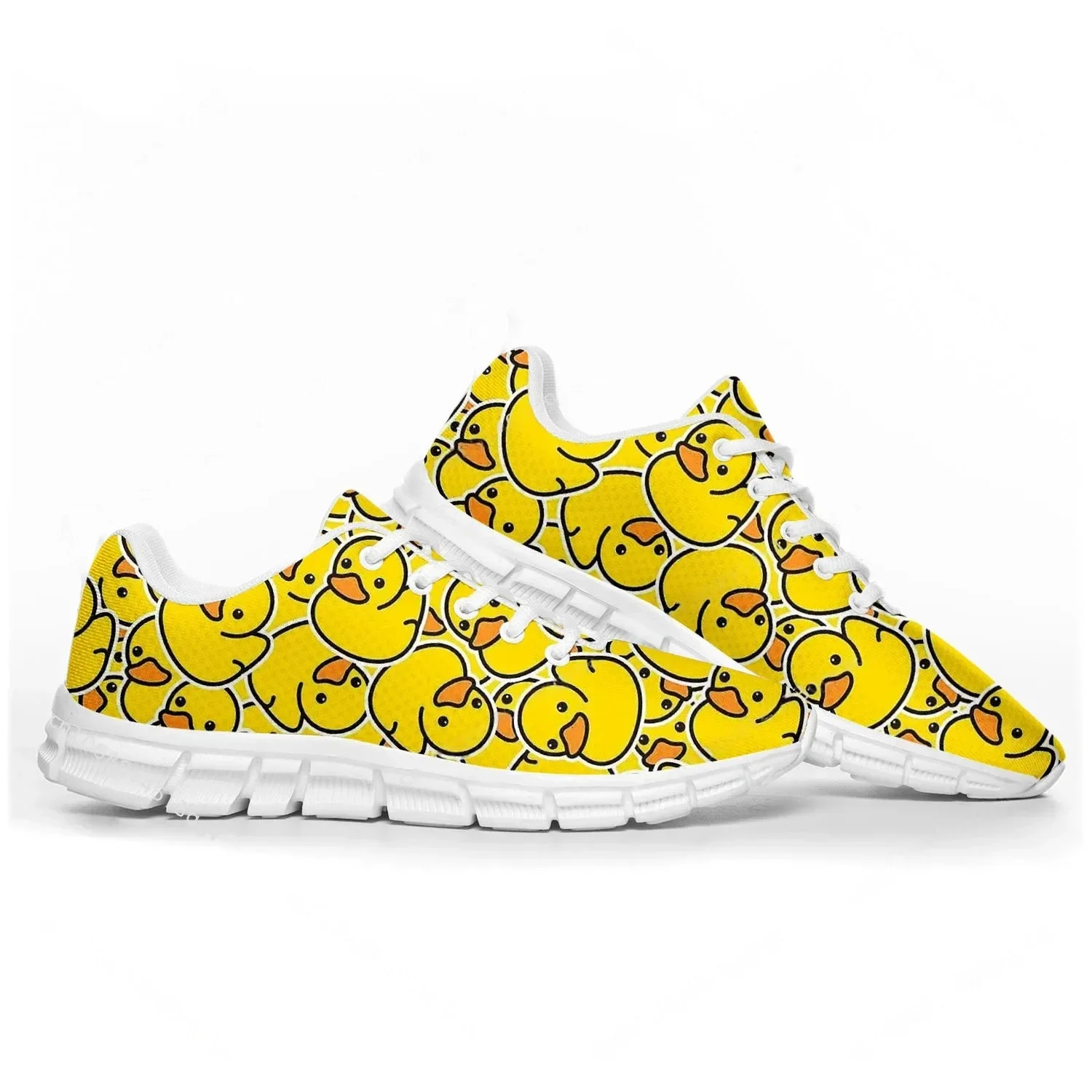 Women'S Yellow Fashion Sneakers - Gelbe Enten-Sportschuhe für Herren und Damen,