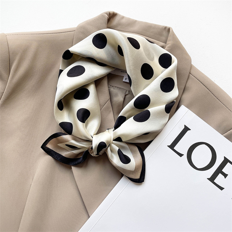 Women Fashion Necktie - 2024 neue reine Seide Schal kleine