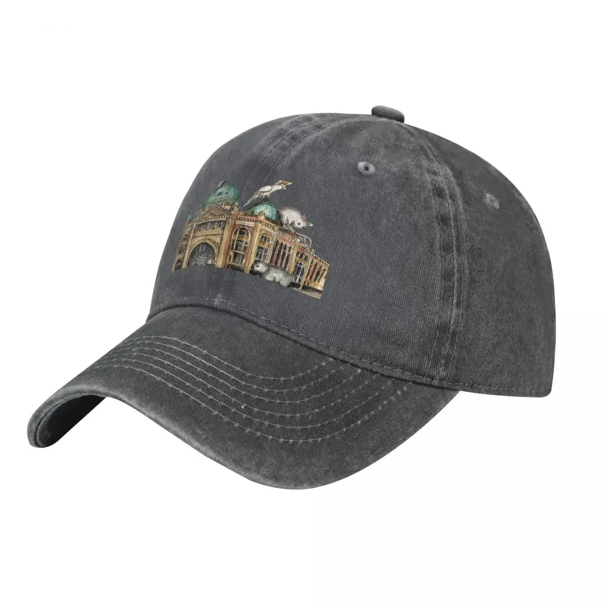 Women'S Fashion Melbourne - Flinders Street Station Melbourne Baseballkappe, Bommelmütze,