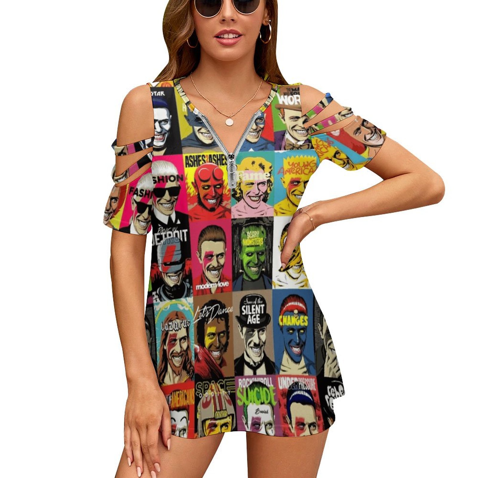 Women'S Fashion In The 70S - All The Changes Damen-T-Shirt, Sommermode, bedruckt,