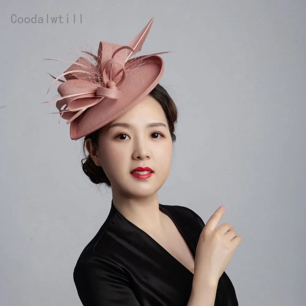 Women'S Fashion Melbourne - Damen Fascinator Hut Hochzeiten Kirche Chapeau