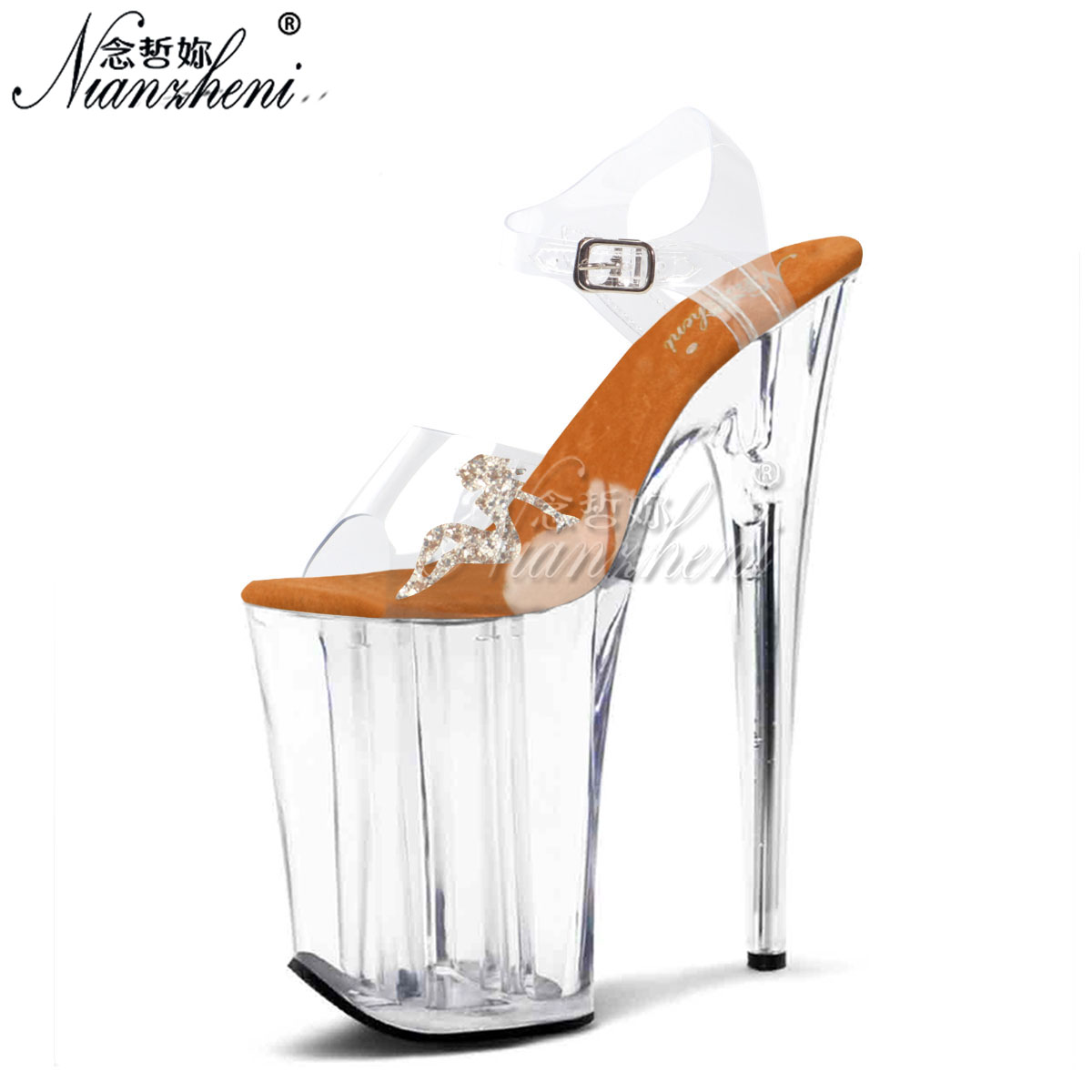 Damen 23cm Stiletto-Absatz 9 Z – Spaghetti Strap Dress Bewertung und Preis