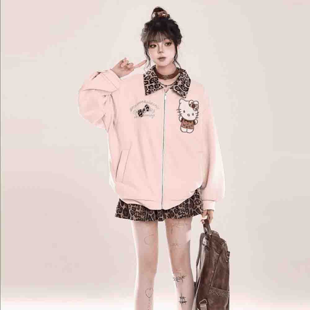 Sanrio Hello Kitties Y2K bedru – Women'S Fashion Jackets Bewertung und Preis