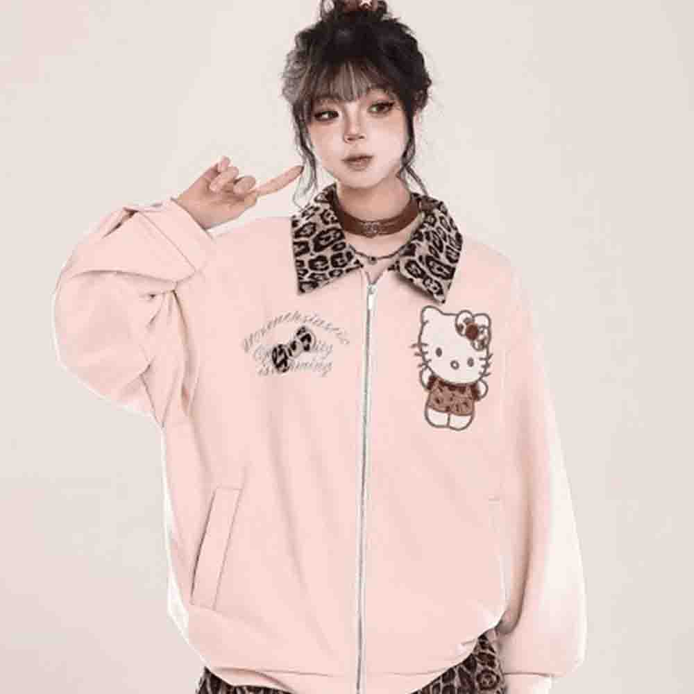 Sanrio Hello Kitties Y2K bedru – Women'S Fashion Jackets Bewertung und Preis
