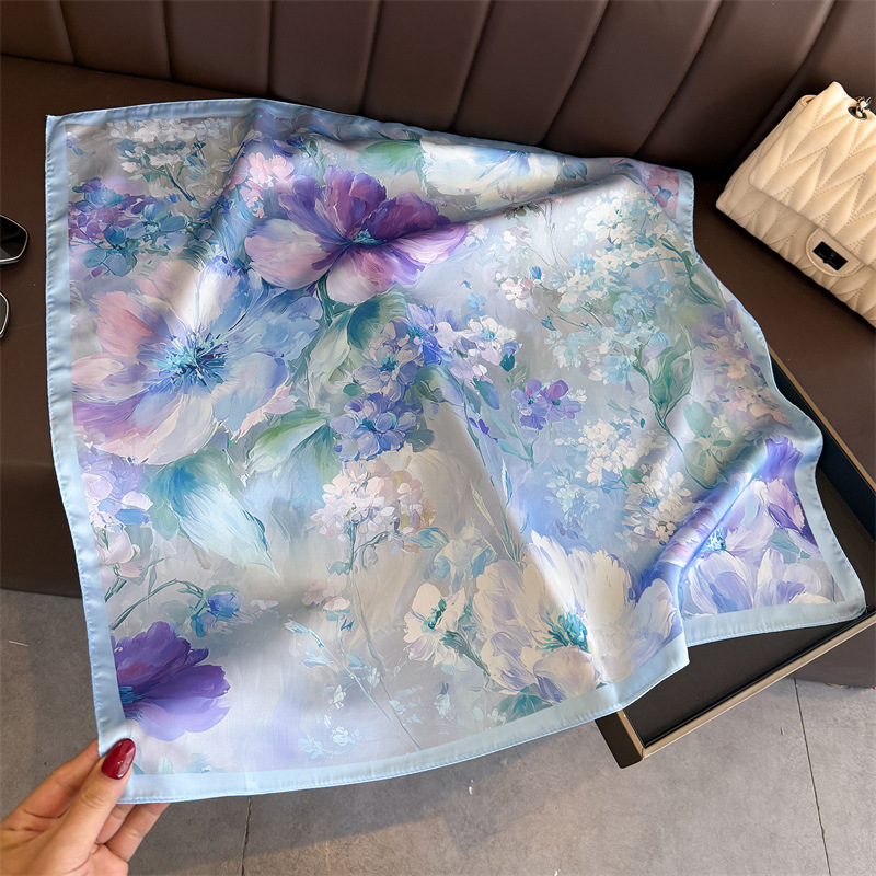 2026 neue Blumen Druck Seide Q – Women Fashion Necktie Bewertung und Preis