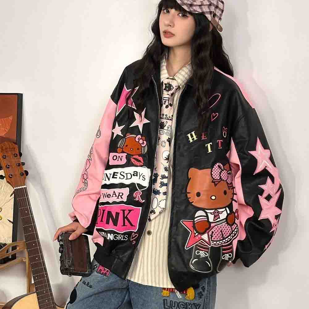 Sanrio Hello Kitty Damen Carto – Women'S Fashion Jackets Bewertung und Preis