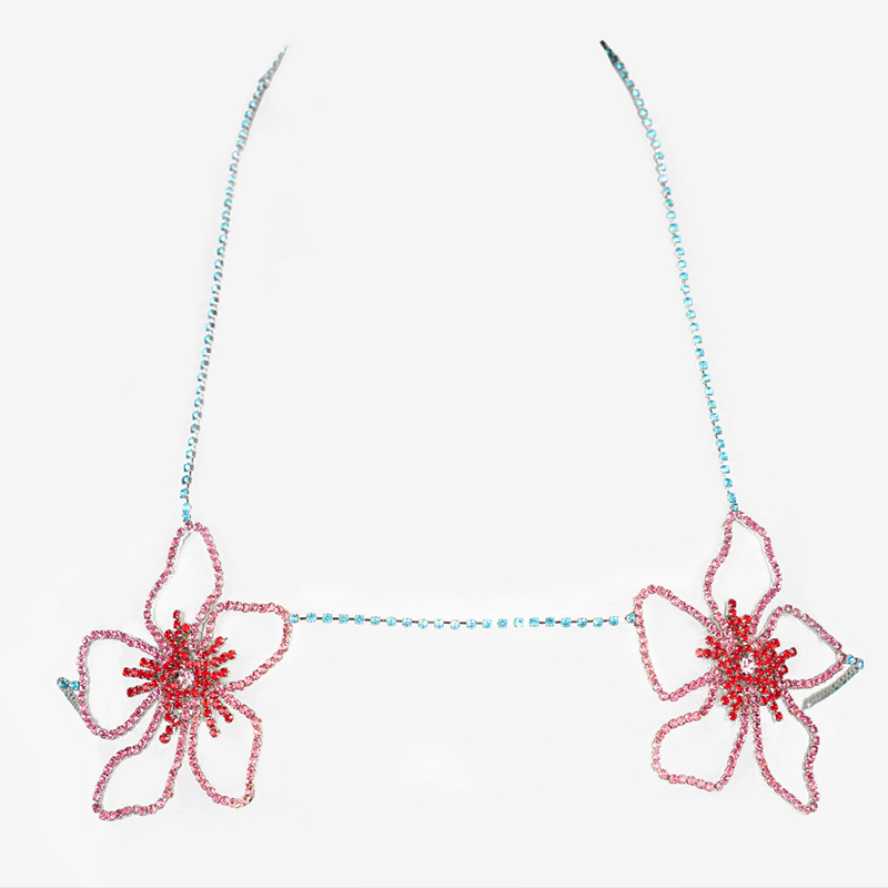 Stonefans Rosa Blume Brust Ket – Women'S Fashion Jewellery Bewertung und Preis
