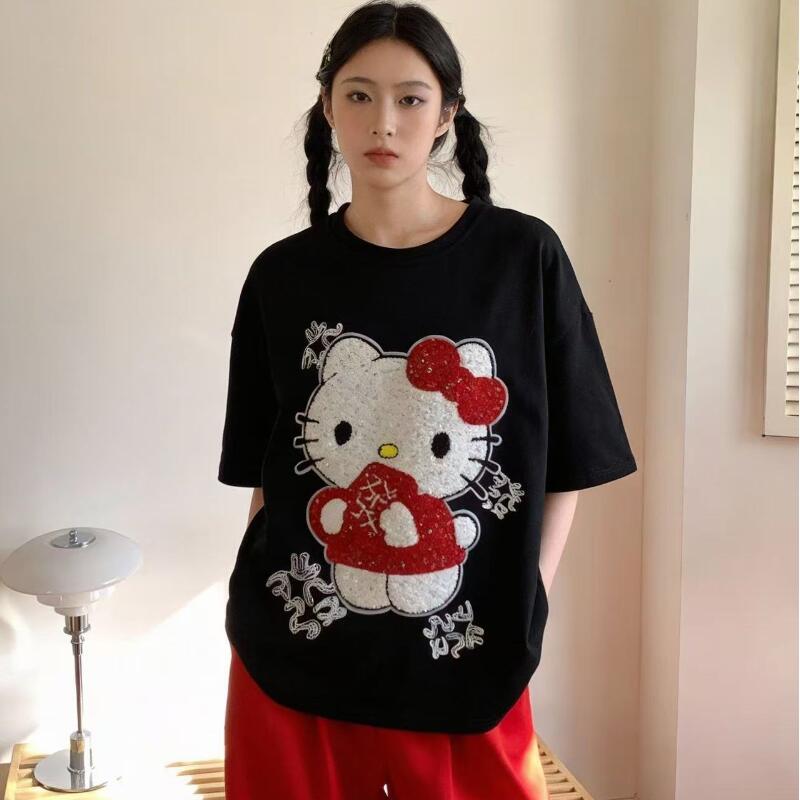 Niedliches Kurzarm-T-Shirt mit – Trend Women Fashion Bewertung und Preis