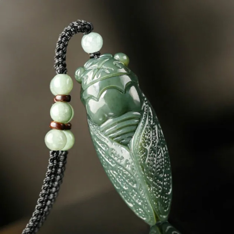 Natürliche Hetian Jade Zikade  – Women'S Fashion Jewellery Bewertung und Preis