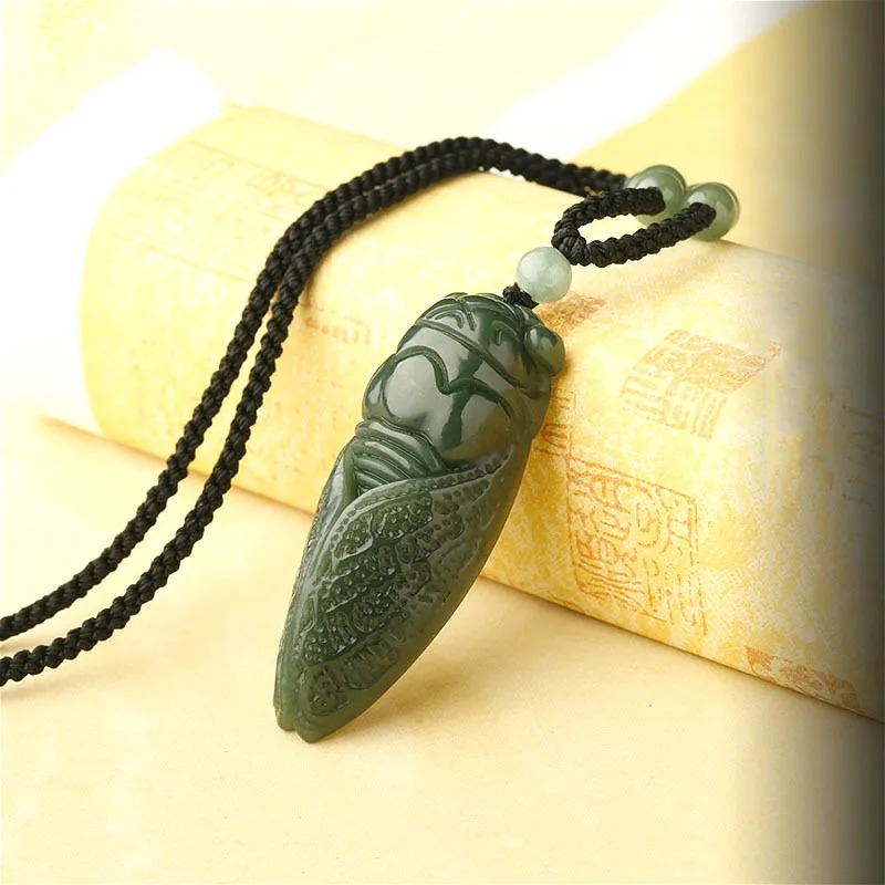 Natürliche Hetian Jade Zikade  – Women'S Fashion Jewellery Bewertung und Preis