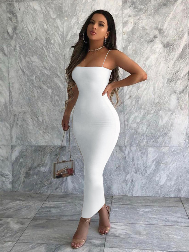 Spaghetti Band Schwarz Bodycon – Spaghetti Strap Dress Bewertung und Preis