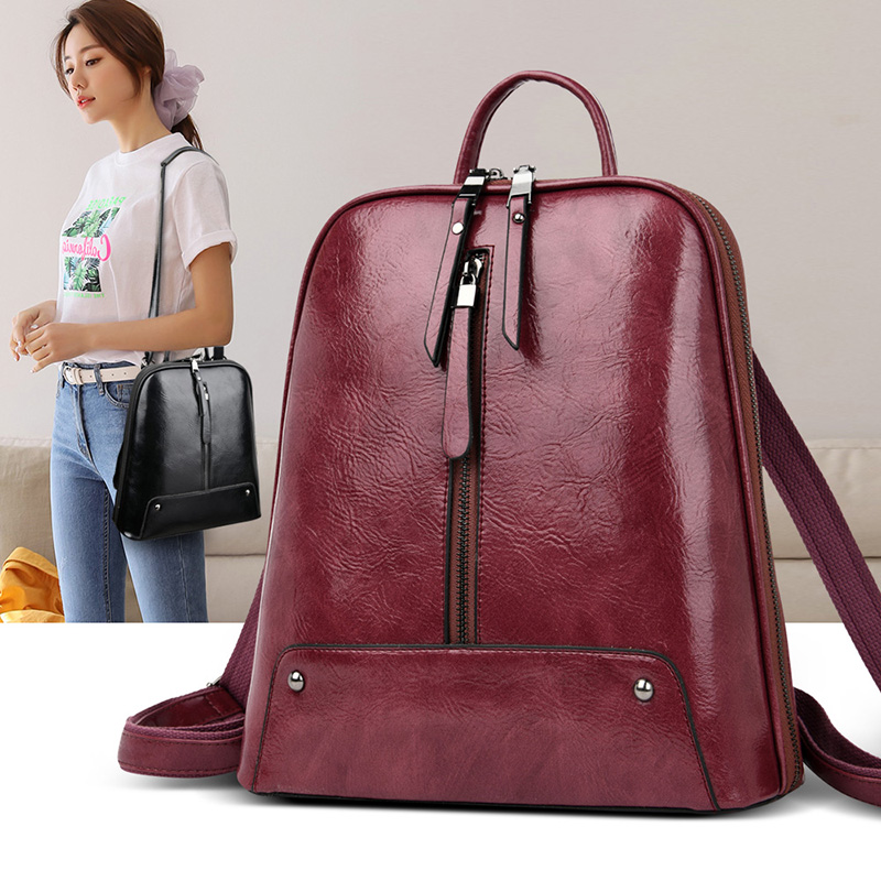 Frauen Leder Rucksack Mode Ruc – Women Fashion Online Bewertung und Preis
