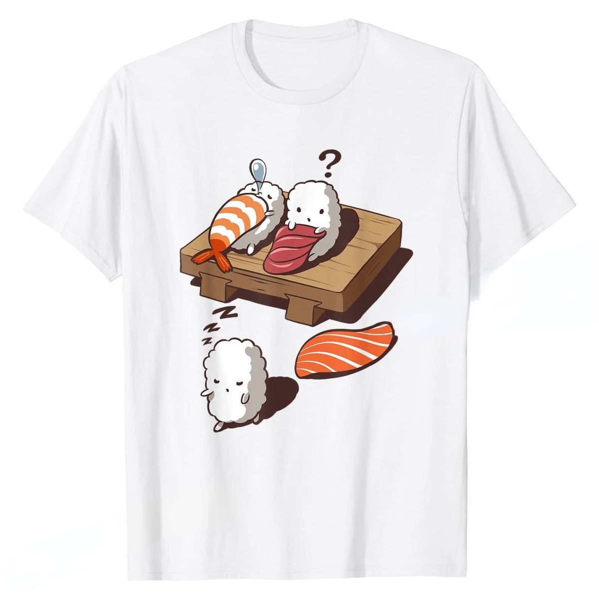 Lustige japanische Nigiri Sush – Women'S Fashion Graphic Tees Bewertung und Preis