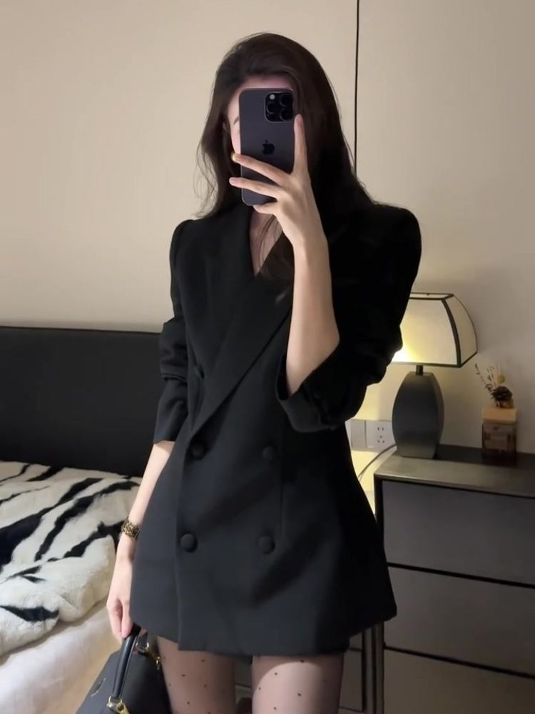 Koreanische Mode Elegante Slim – Blazer Women Oversized Bewertung und Preis