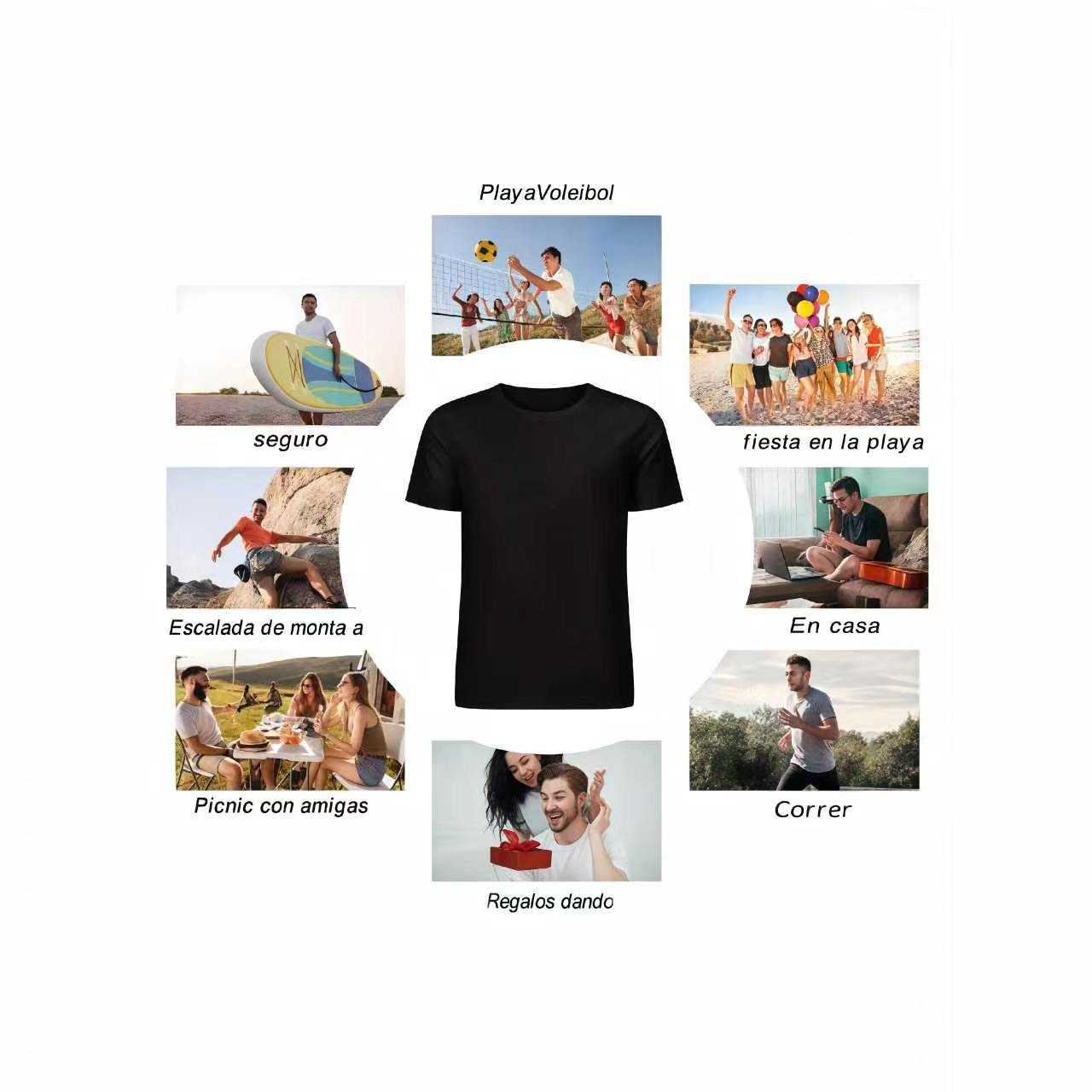 Damen Schwarzes T-Shirt Valent – Women'S Fashion Graphic Tees Bewertung und Preis