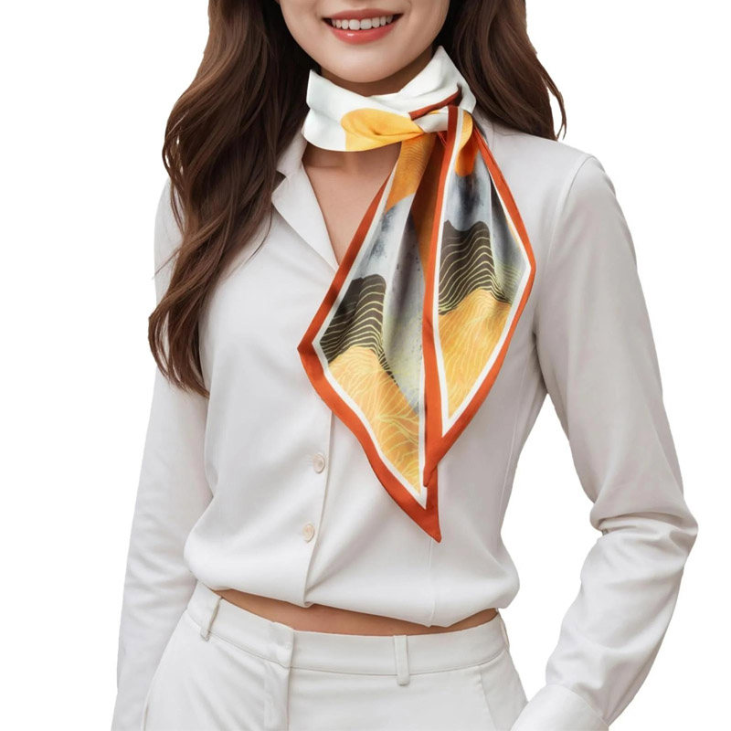 Mode Streifen Haar Band Schal  – Women Fashion Necktie Bewertung und Preis
