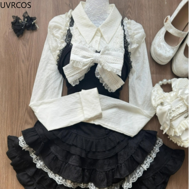 Y2k Ästhetischer Lolita-Stil 3 – Women'S Y2K Fashion Aesthetic Bewertung und Preis