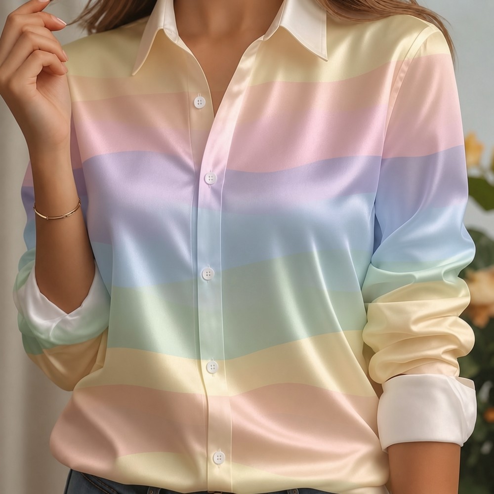 Damen Satin-Hemdbluse mit Reve – Trend Women Fashion Bewertung und Preis