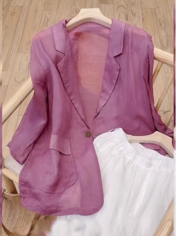 Elegante Freizeit-Damenblazer  – Blazer Women Oversized Bewertung und Preis