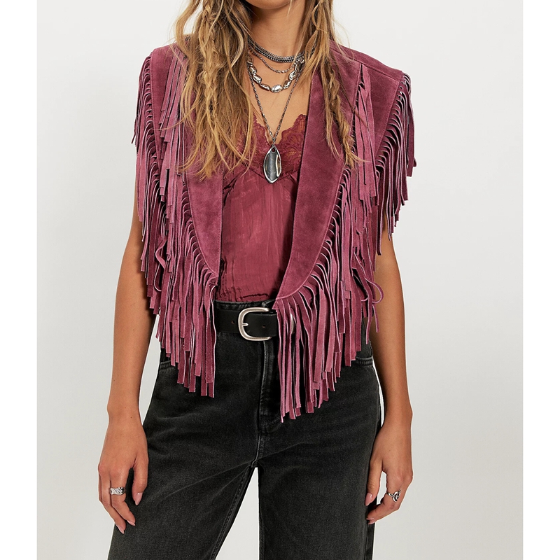 Damen Y2K Vintage Wildleder-We – Women'S Fashion In The 70S Bewertung und Preis