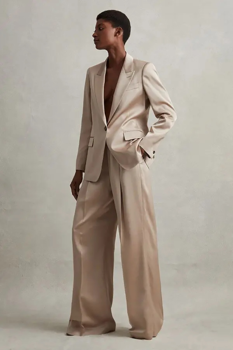Allingentle Seidensatin Damena – Blazer Women Oversized Bewertung und Preis
