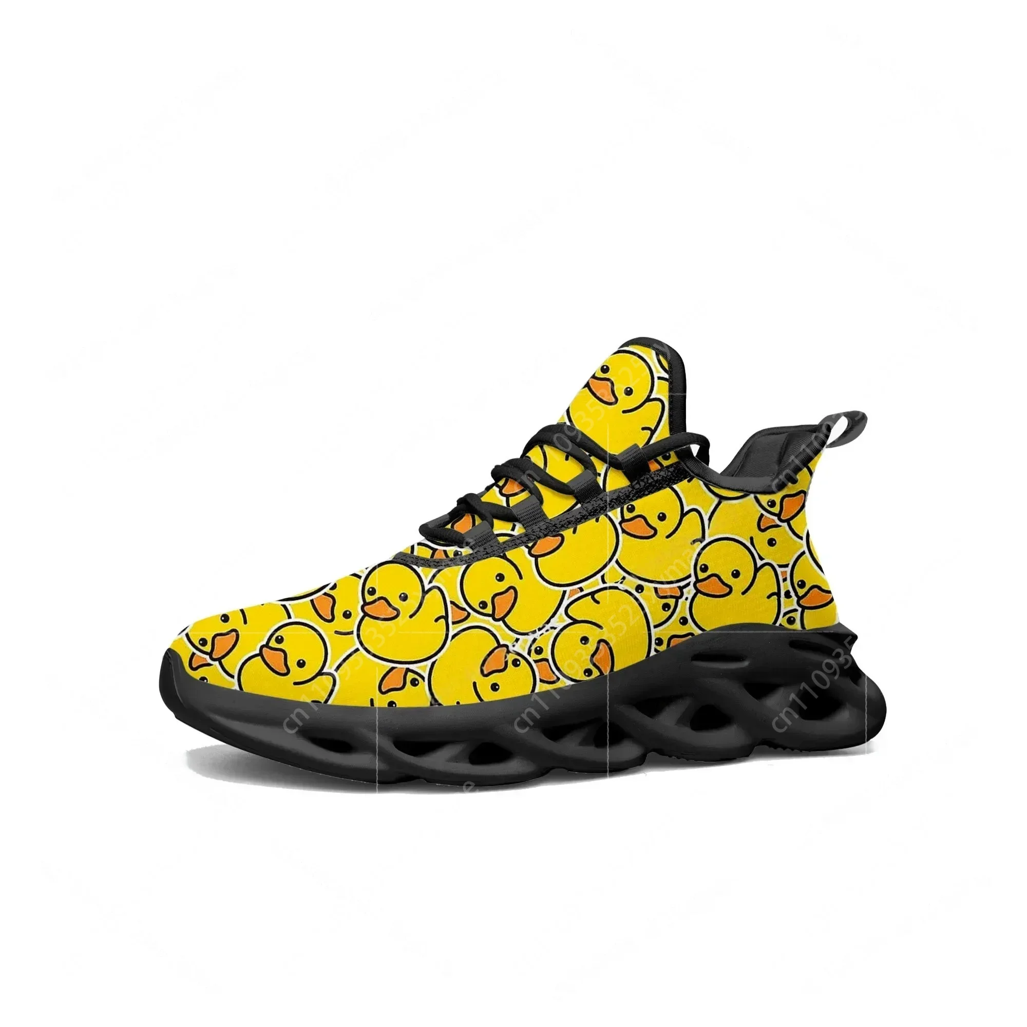Gelbe Enten-Sneaker mit Aufdru – Women'S Yellow Fashion Sneakers Bewertung und Preis
