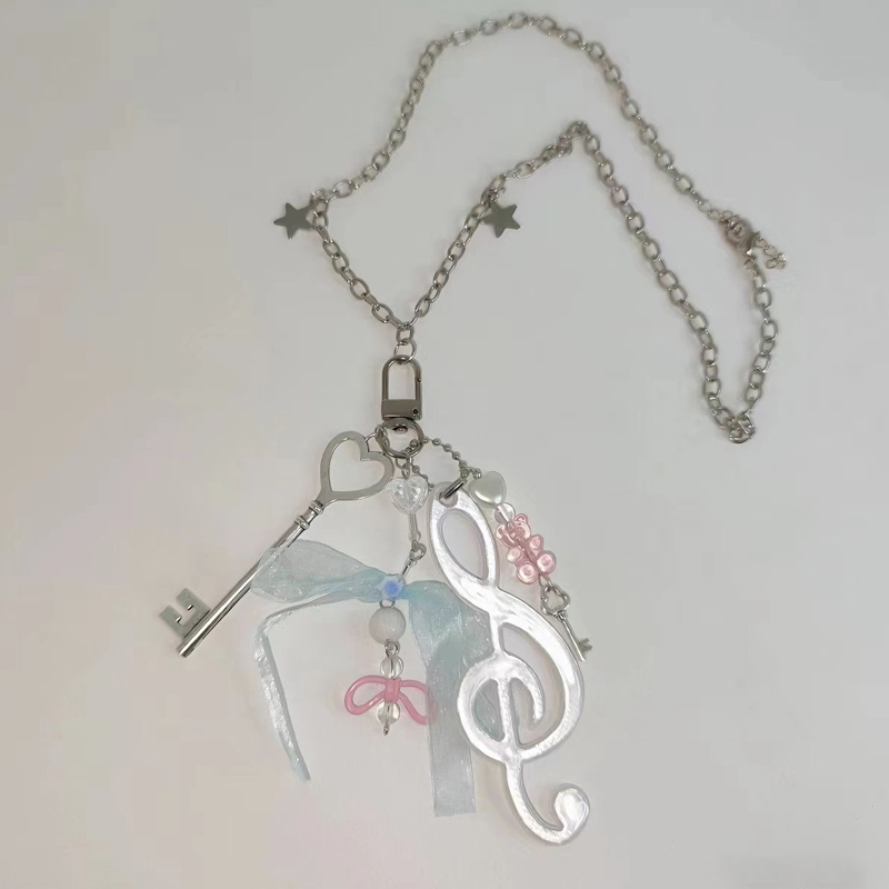 Y2K Schmuck Hinweis Bär Schlei – Women'S Y2K Fashion Aesthetic Bewertung und Preis