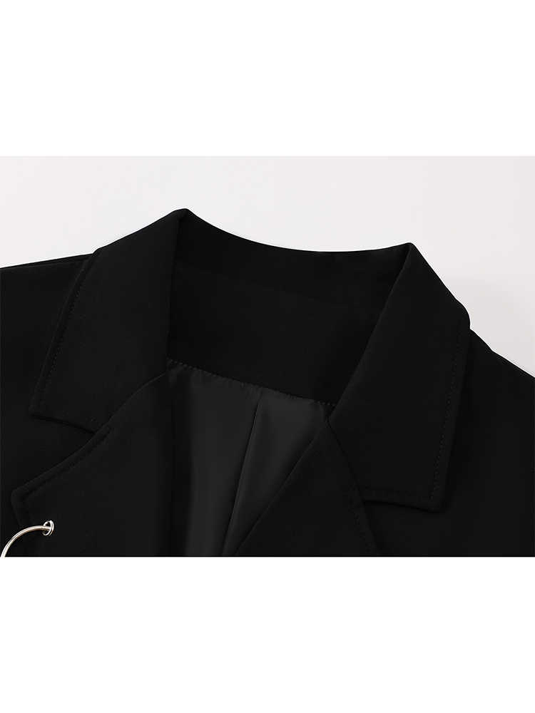 Frauen Schwarz Gothic Emo Herb – Blazer Women Oversized Bewertung und Preis