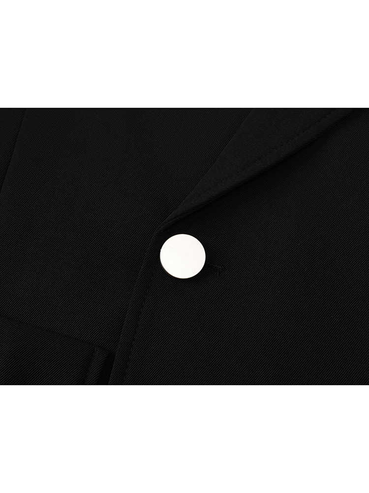 Frauen Schwarz Gothic Emo Herb – Blazer Women Oversized Bewertung und Preis