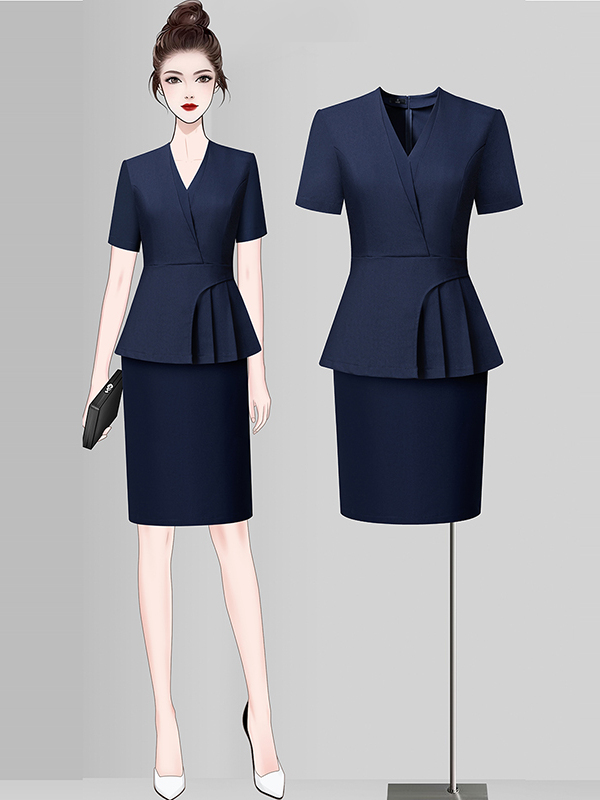 Elegantes Kurzarm-Arbeitsunifo – Women Fashion Over The Years Bewertung und Preis