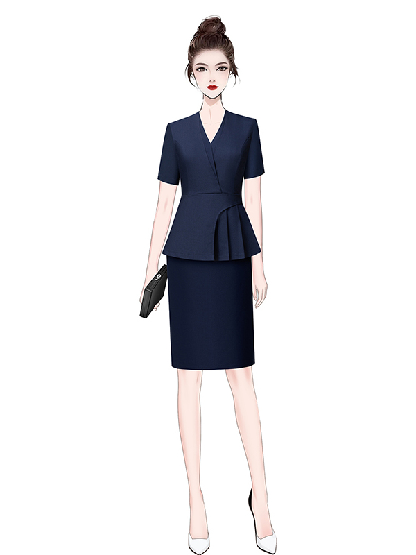 Elegantes Kurzarm-Arbeitsunifo – Women Fashion Over The Years Bewertung und Preis