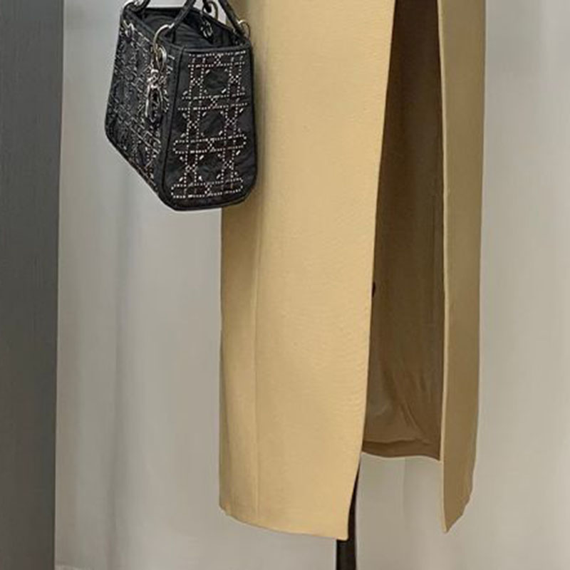 Frühling Herbst Revers Khaki F – Xl Women'S Fashion Bewertung und Preis