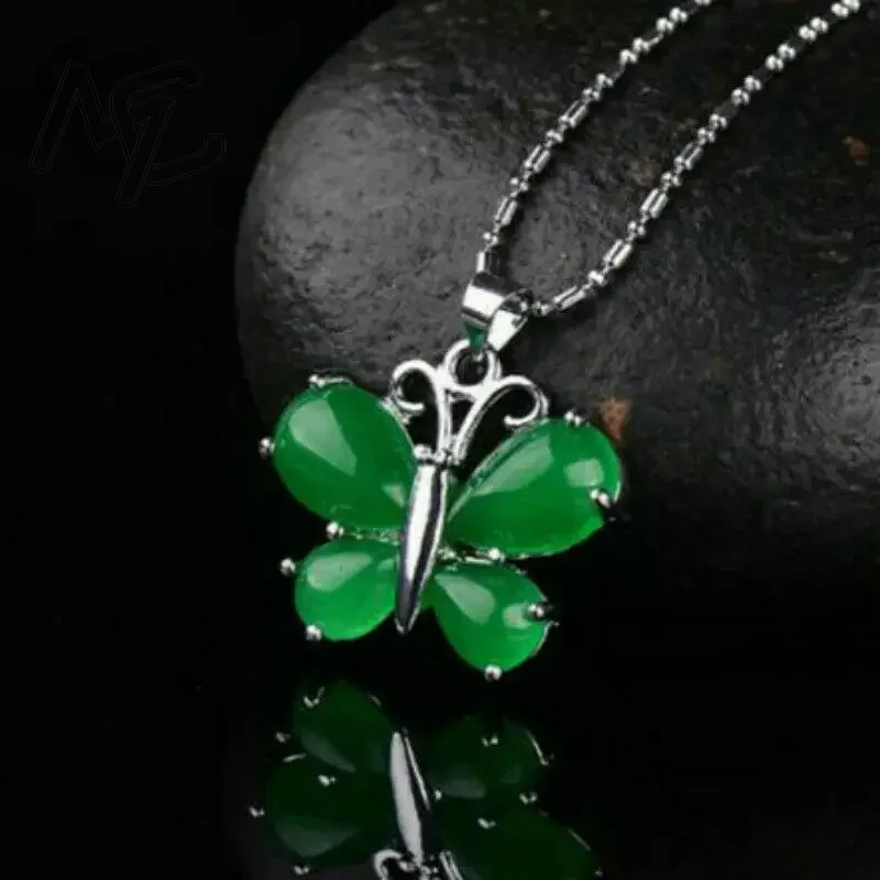 S925 Silber Grüne Jade Schmett – Women'S Fashion Jewellery Bewertung und Preis