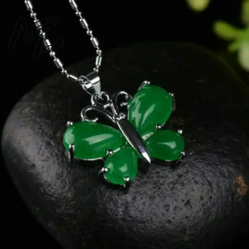 S925 Silber Grüne Jade Schmett – Women'S Fashion Jewellery Bewertung und Preis
