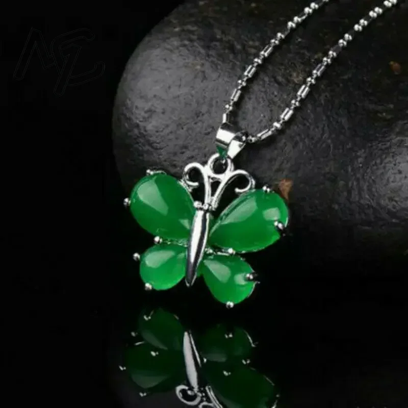 S925 Silber Grüne Jade Schmett – Women'S Fashion Jewellery Bewertung und Preis