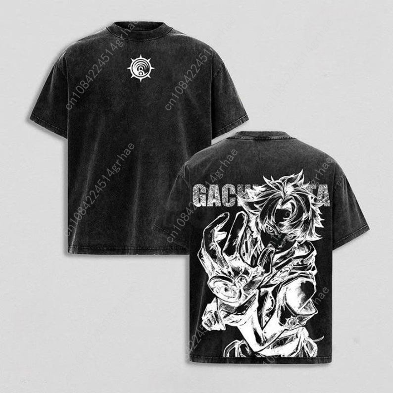 Gachiakuta Vintage Anime Washe – Women'S Fashion Graphic Tees Bewertung und Preis