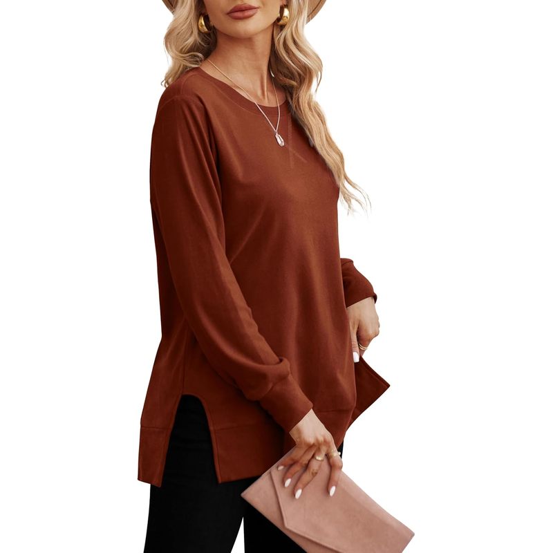 Damen-Sweatshirt mit Seitensch – Women Fashion Open Now Bewertung und Preis