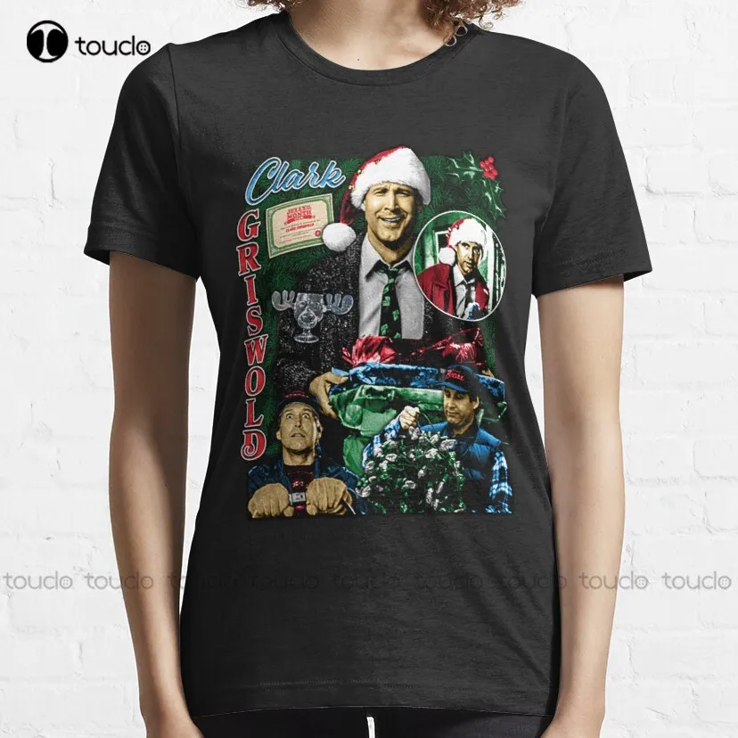Vintage Clark Griswold Christm – Women'S Fashion Graphic Tees Bewertung und Preis
