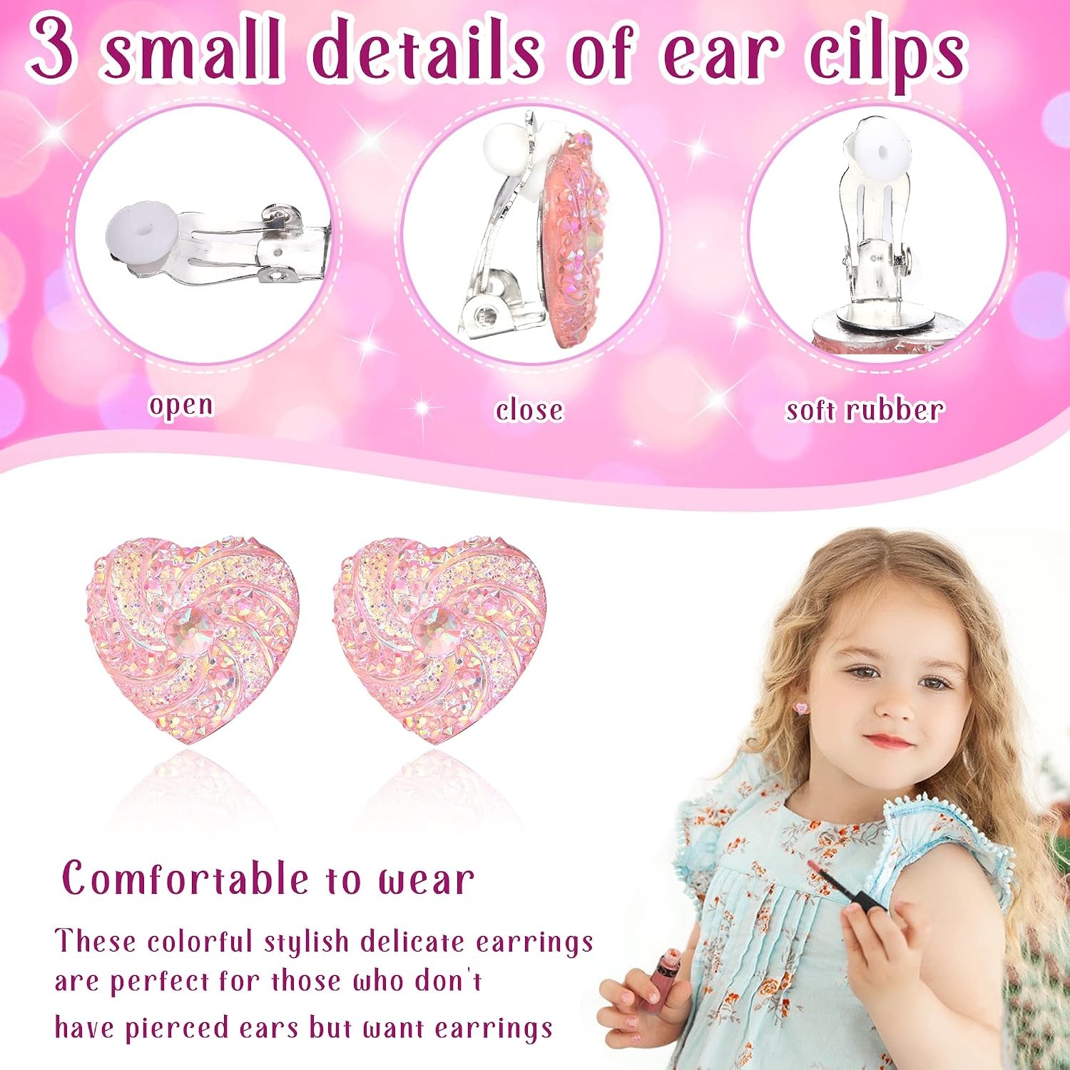 Bobisty 12 Paar Clip-Ohrringe  – Women'S Fashion Jewellery Bewertung und Preis