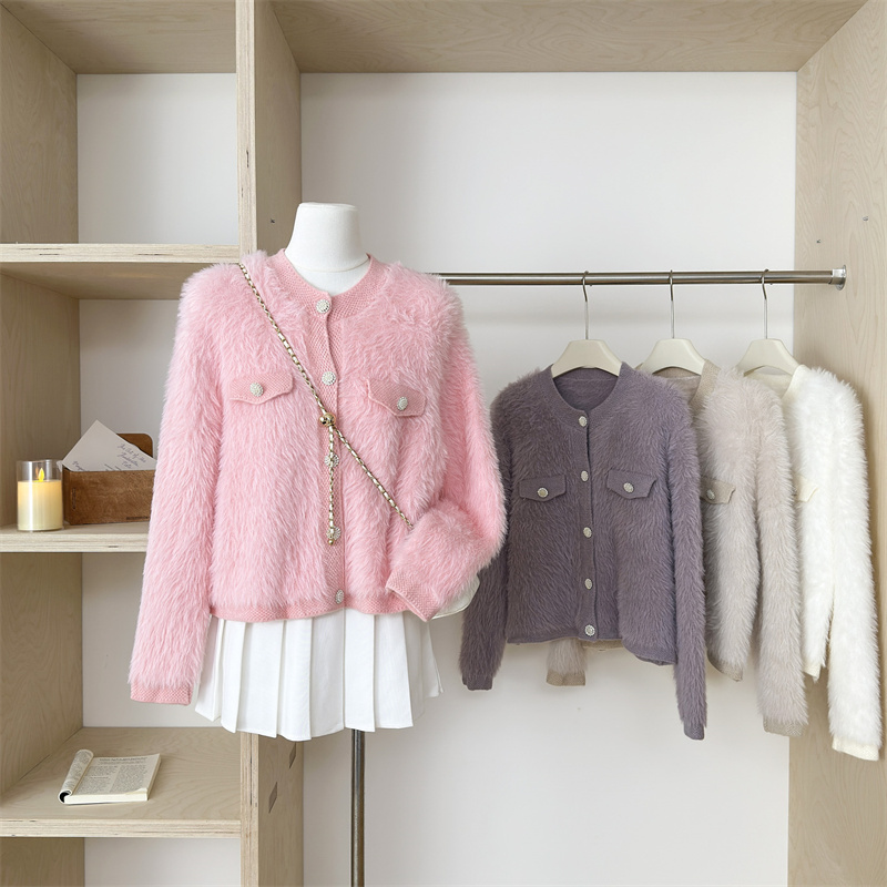 Mohair Jacquard Stricken Pullo – Xl Women'S Fashion Bewertung und Preis