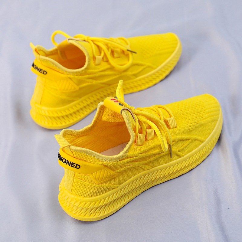 2026 Modische Frühlings-Sneake – Women'S Yellow Fashion Sneakers Bewertung und Preis