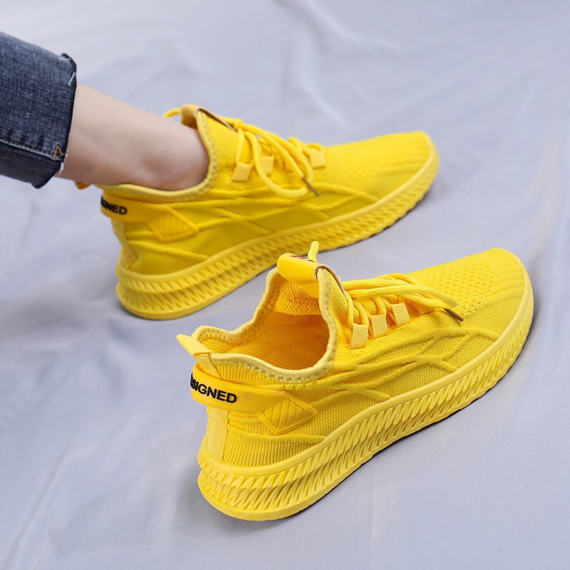 2026 Modische Frühlings-Sneake – Women'S Yellow Fashion Sneakers Bewertung und Preis
